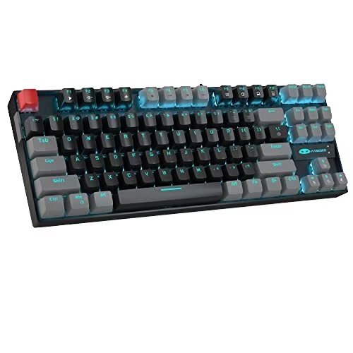 75% Mechanical Gaming Keyboard 87 keys LED Backlit Gaming Keyboard Mechanical