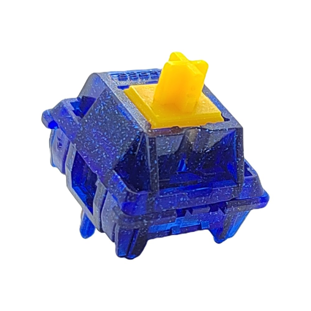 Tecsee Sapphire Switch Mix Housing POM Tactile Stem Double Gold Spring 63.5 g Keyboard Switches