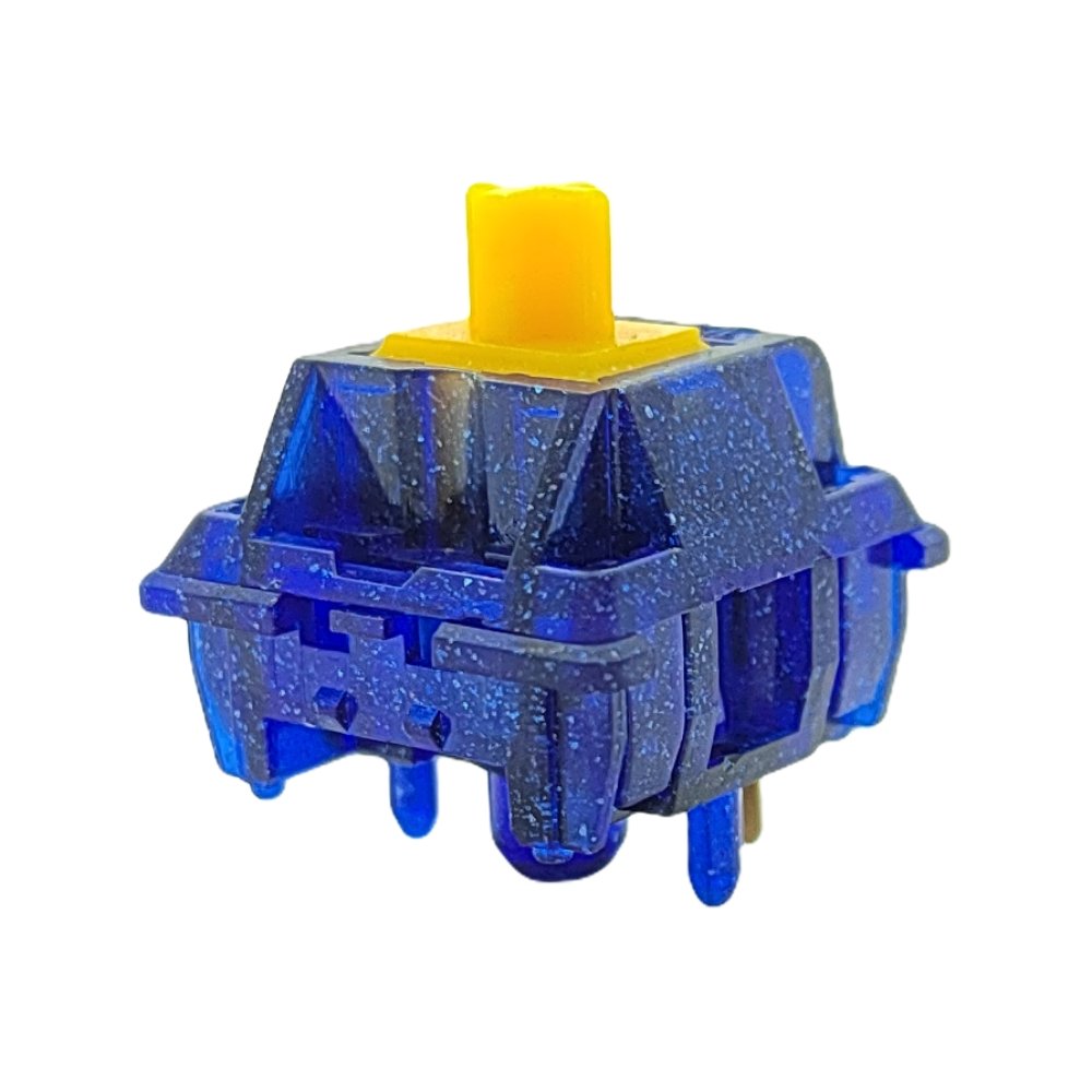 Tecsee Sapphire Switch Mix Housing POM Tactile Stem Double Gold Spring 63.5 g Keyboard Switches