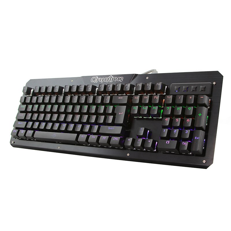 2018 computer keyboard colored 104 keys mechanical keyboard blue switch
