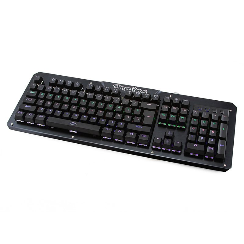2018 computer keyboard colored 104 keys mechanical keyboard blue switch