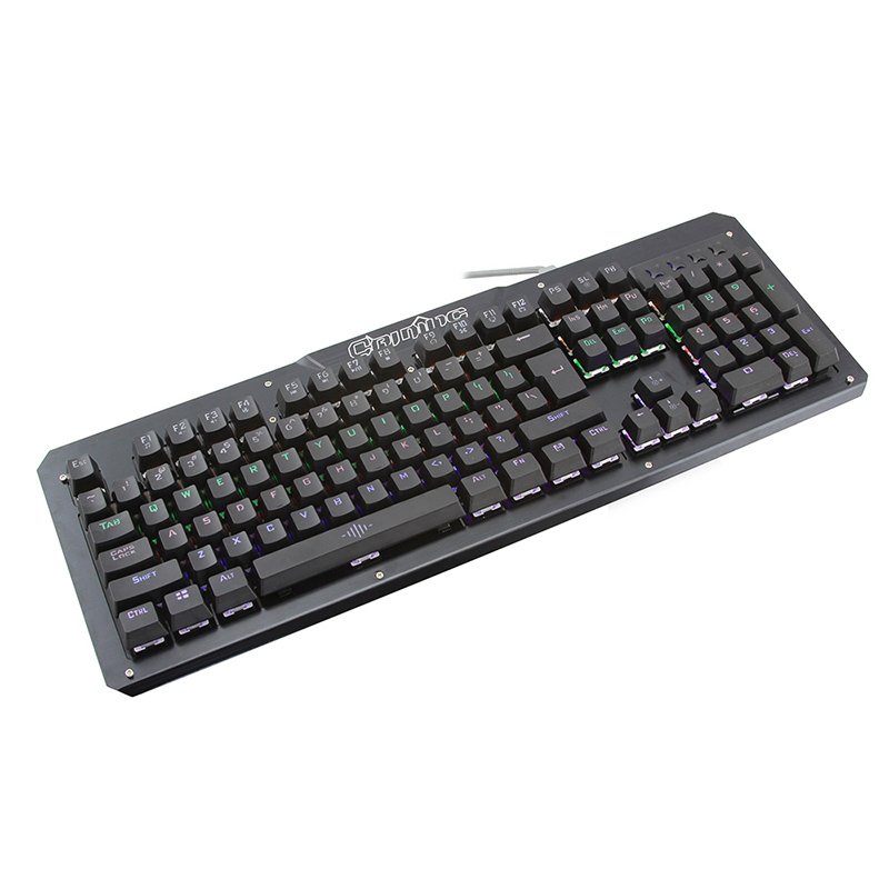 2018 computer keyboard colored 104 keys mechanical keyboard blue switch