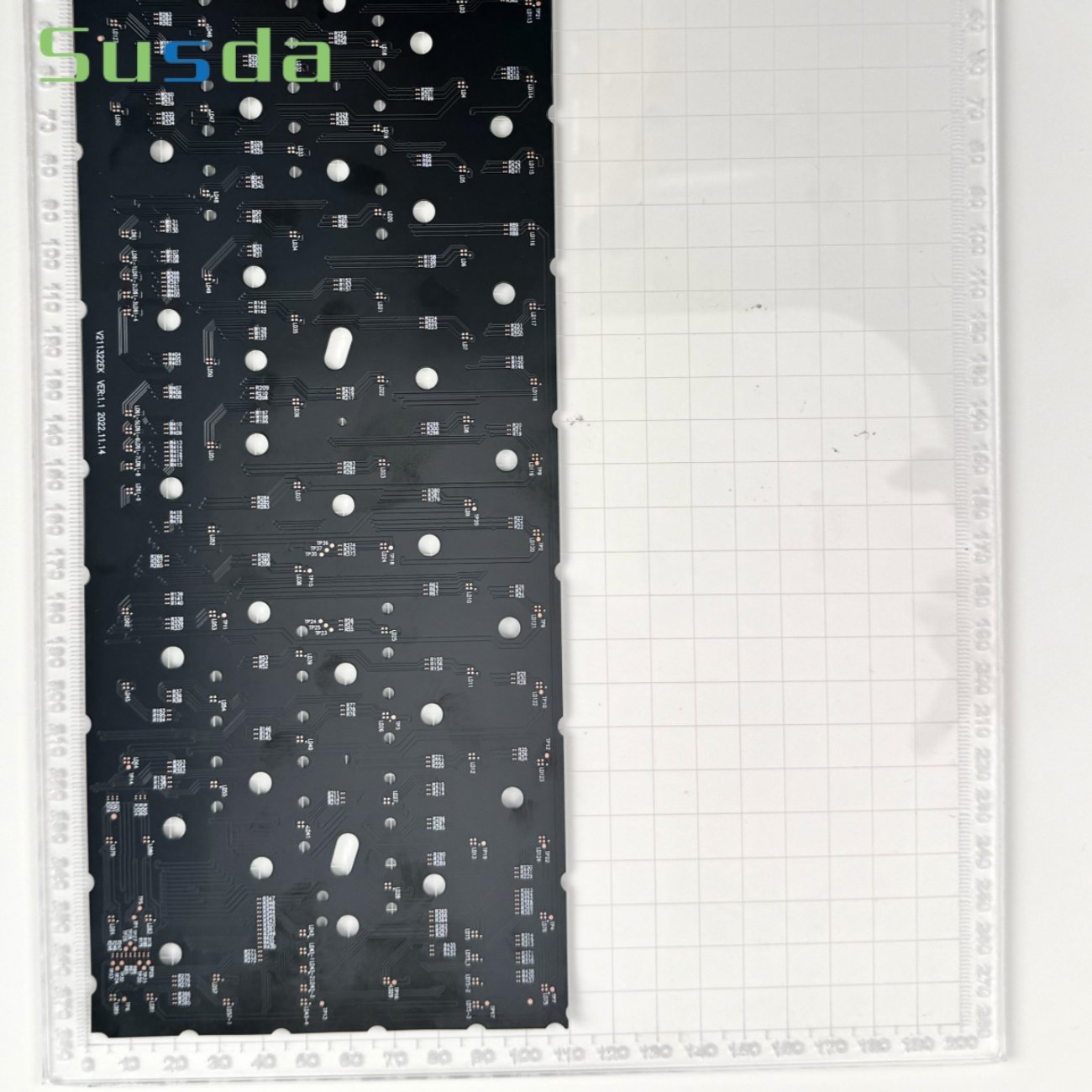 Shanghai PCB FPC manufacturer customized keyboard FPCB supports RGB lighting hot-swappable FPCdesign quick response to quotation