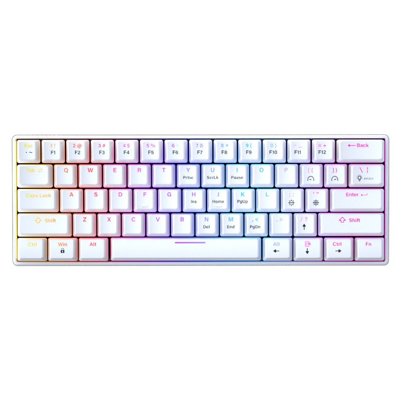 Green Switch Wired Gaming Mouse and Keyboard Combo RGB LED Backlight USB Interface Mechanical keyboard and mouse set