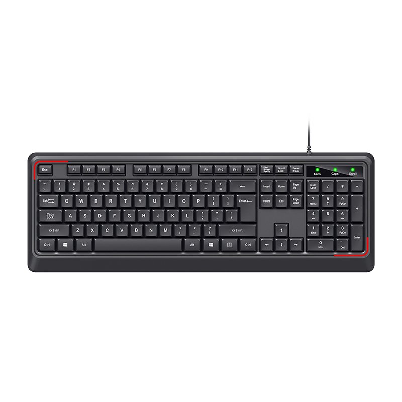 Manufacturer Directly Hot Sale Cheap Business Office Keyboard 104keys Wired Usb and Wireless Keyboard Laptop Membrane Lot Art