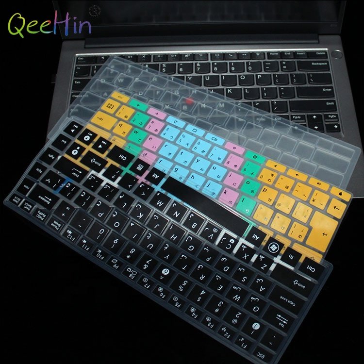 Custom Korean Arabic Universal Anime Laptop Silicone Computer Waterproof Soft Keyboard Dust Covers