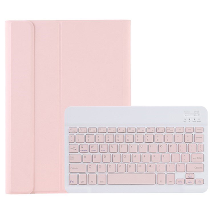 A710B Bluetooth Keyboard Protective Case PU+TPU Flip Tablet Cover with Pen Slot For Samsung Galaxy Tab S9 X710 / X716B / X718U