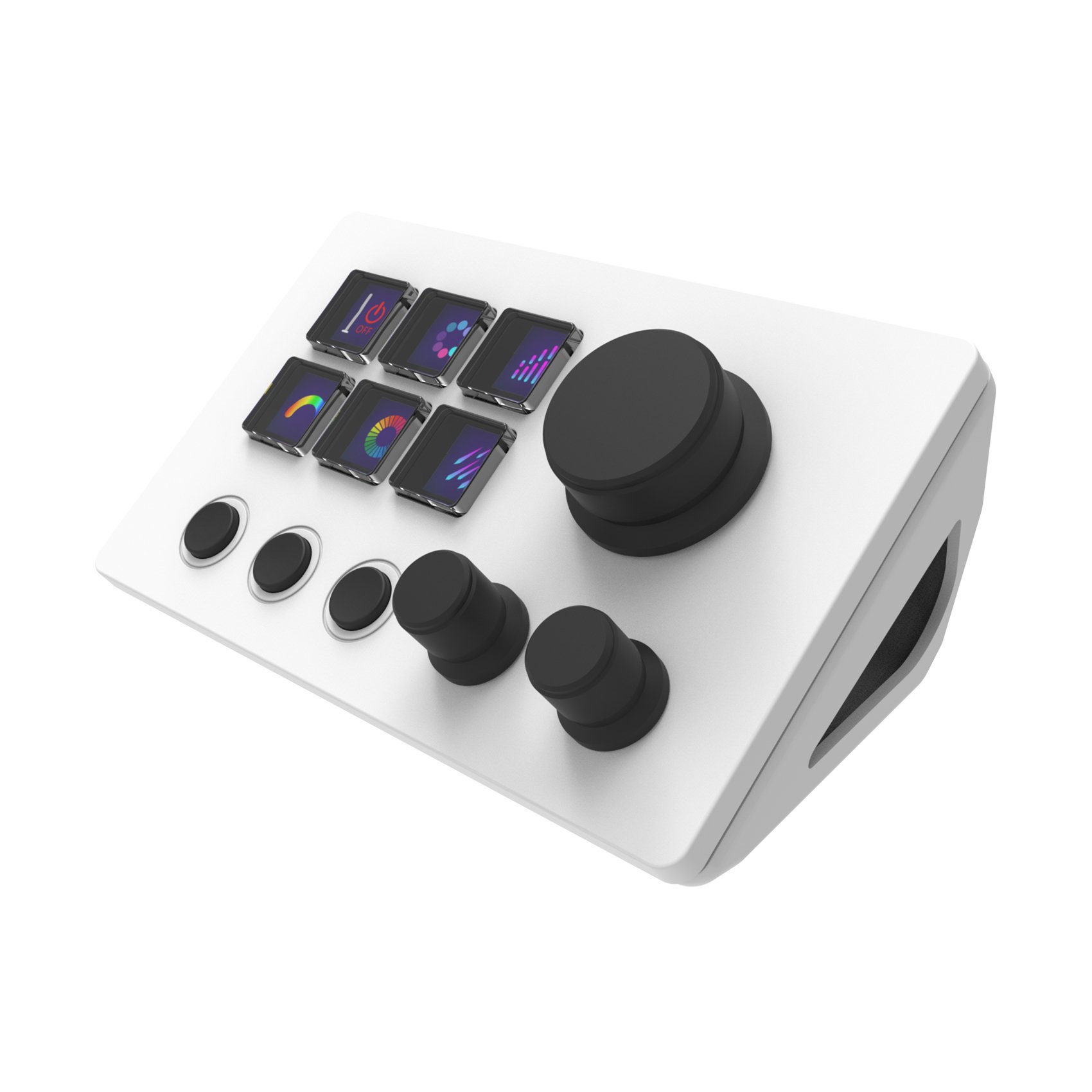 6 Key Multifunction DIY Programmable Keypad Macro Keyboard Macro Pad with Knob