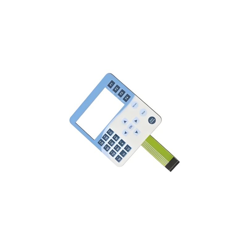 Custom Membrane Switches Inverter Film Switch Control Panels Embossed Button Keyboard Keypad Silicone Metal Material Flexible
