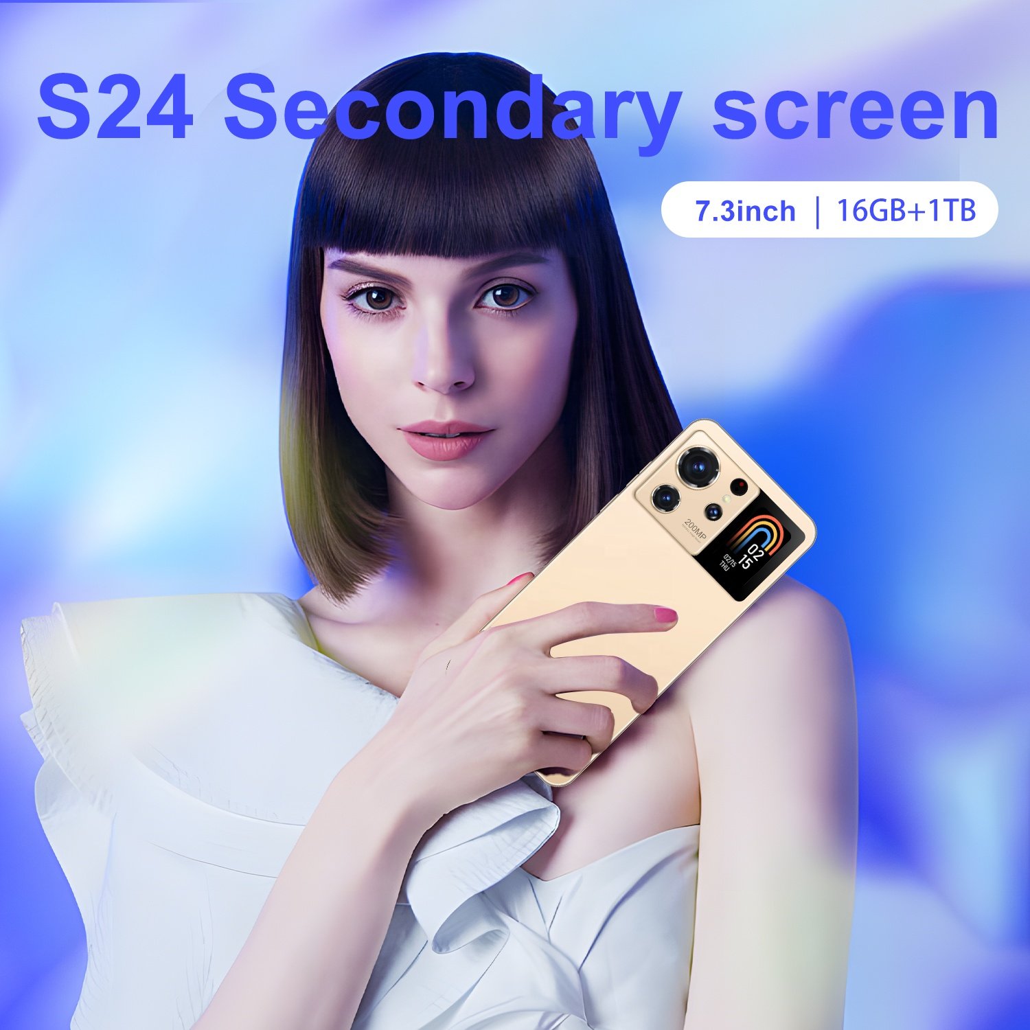 New popular S24 ultra 16GB+1TB 72MP+108MP smartphone 4G&5G Mobilephone Android 13.0 face unlock Cellphone