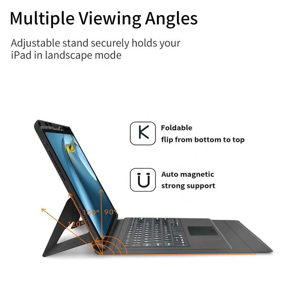 Combo Touch Keyboard Case with Trackpad for iPad Mini 6 6th 2021 8.3 inch RGB Backlit Pencil Slot Leather clavier teclado Cover