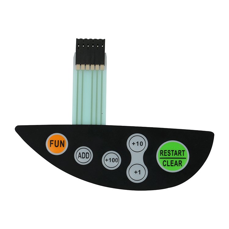 Refrigerator membrane switch film key waterproof film switch