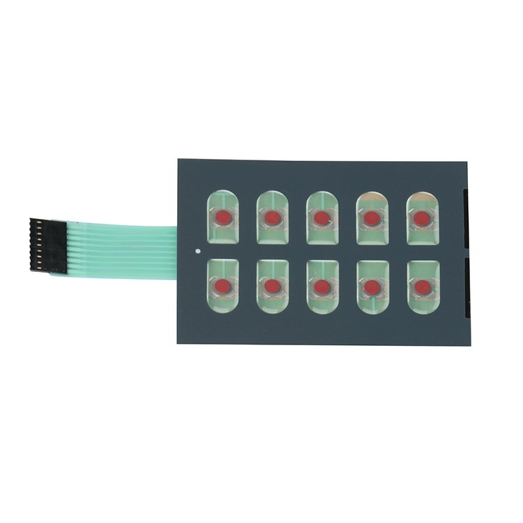 Refrigerator membrane switch film key waterproof film switch
