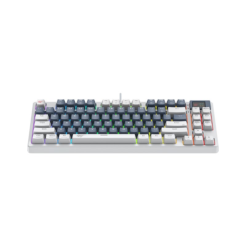 Havit KB884L Factory direct mechanical keyboard 81 keys laptop gaming keyboard teclado Backlit Mechanical Gaming Keyboard