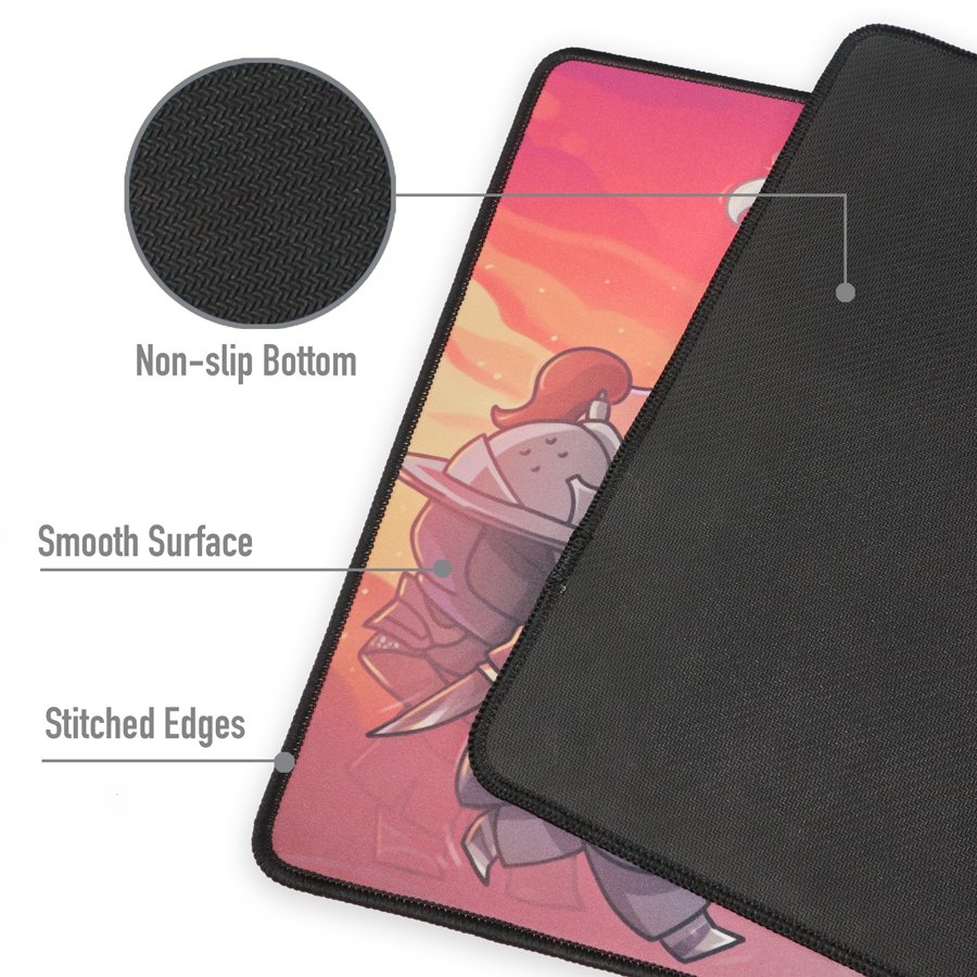 Cheap Neoprene Rubber Waterproof Mouse Pad Xxl Stitched Edge Extended Keyboard Mousepad