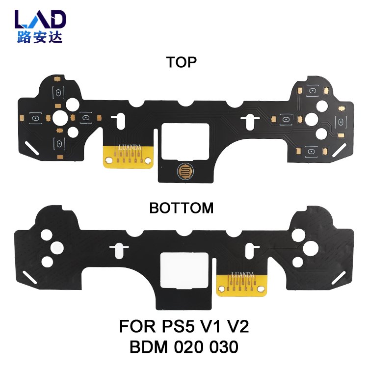 Wholesale Price For Ps5 Controller 010 020 Conductive Film Controller Keyboard V1 V2 Maintenance Replacement Fpc Cable Board