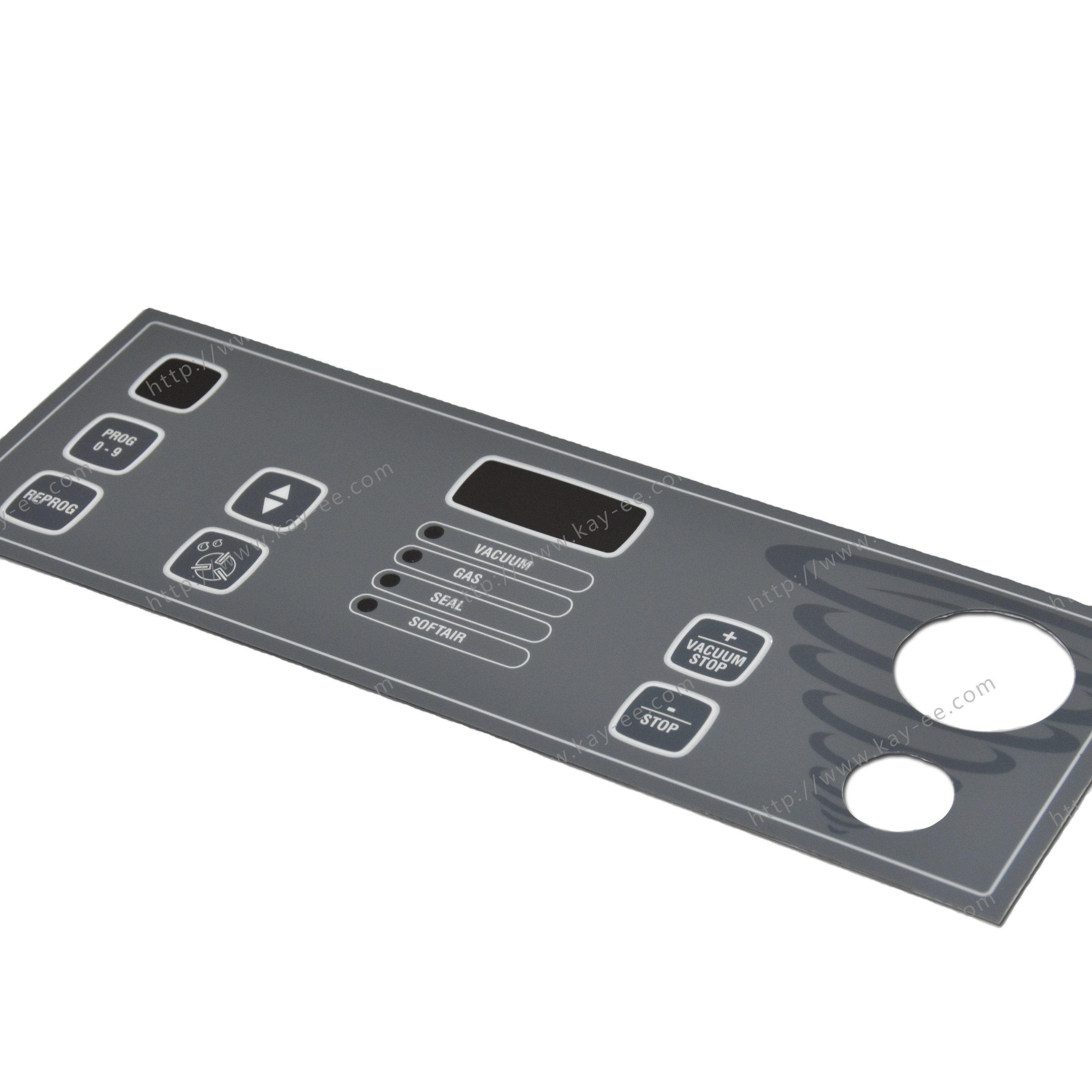 Custom Durability Backlit Membrane Switch Keyboard With LCD Display Window For Electronic Medical Equipment