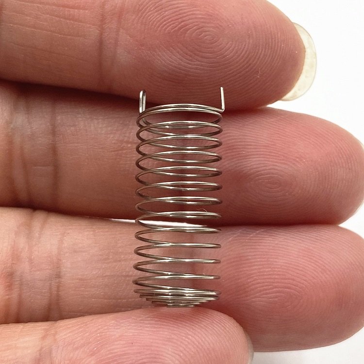Wholesale custom nickel plated keyboard key spring miniature button spring for touch screen monitor touch spring