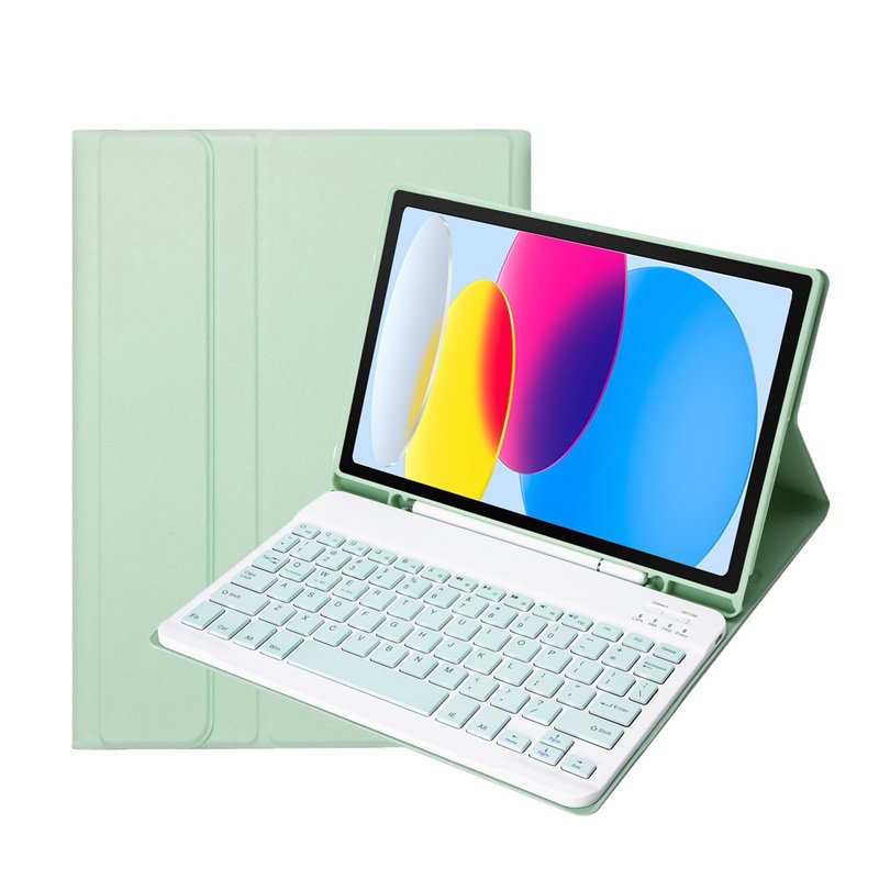 Custom Leather Slim Smart Tab Tablet 10Th Generation Pro 12.9 Tpu Back Shell I Pad Cover Case With Keyboard for Ipad for Apple