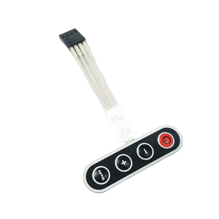 Customized push button switch membrane keypad & manufacturer membrane switch keyboards for controller