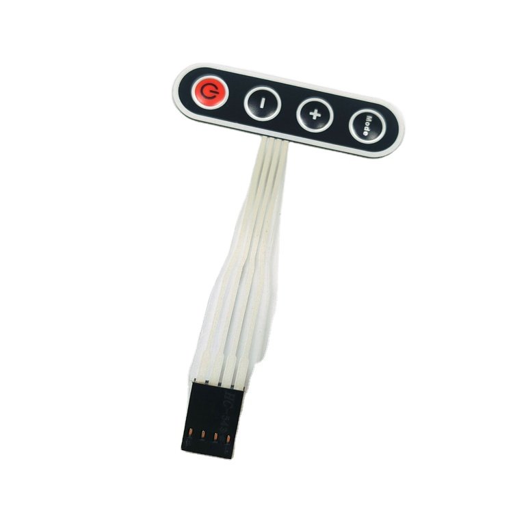 Customized push button switch membrane keypad & manufacturer membrane switch keyboards for controller