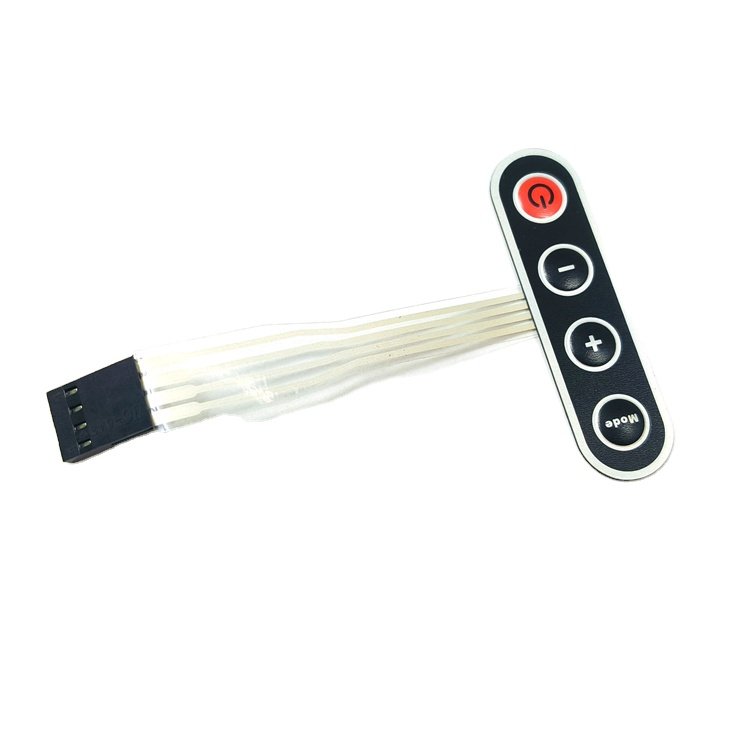 Customized push button switch membrane keypad & manufacturer membrane switch keyboards for controller