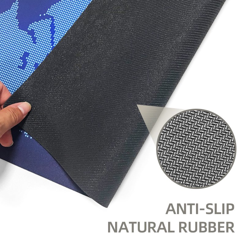 Custom Size Non-slip Mouse Pad Office Large Laptop Protector Gaming Pad Material Computer Keyboard Desk Mats Factory