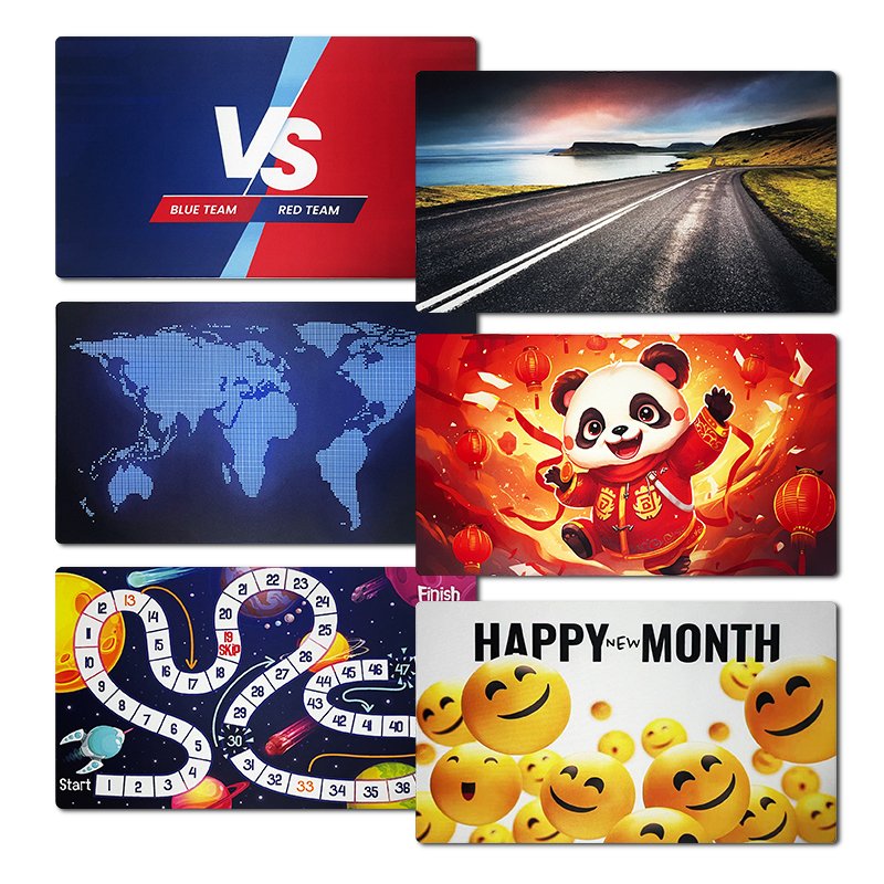 Custom Size Non-slip Mouse Pad Office Large Laptop Protector Gaming Pad Material Computer Keyboard Desk Mats Factory