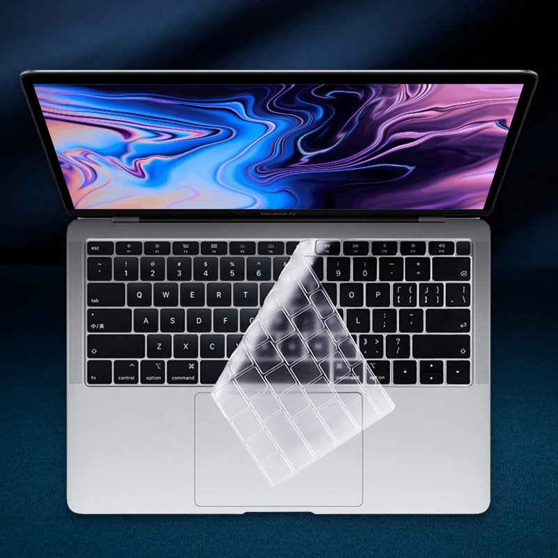 EU version wholesale colorful silicon soft keyboard cover for laptop