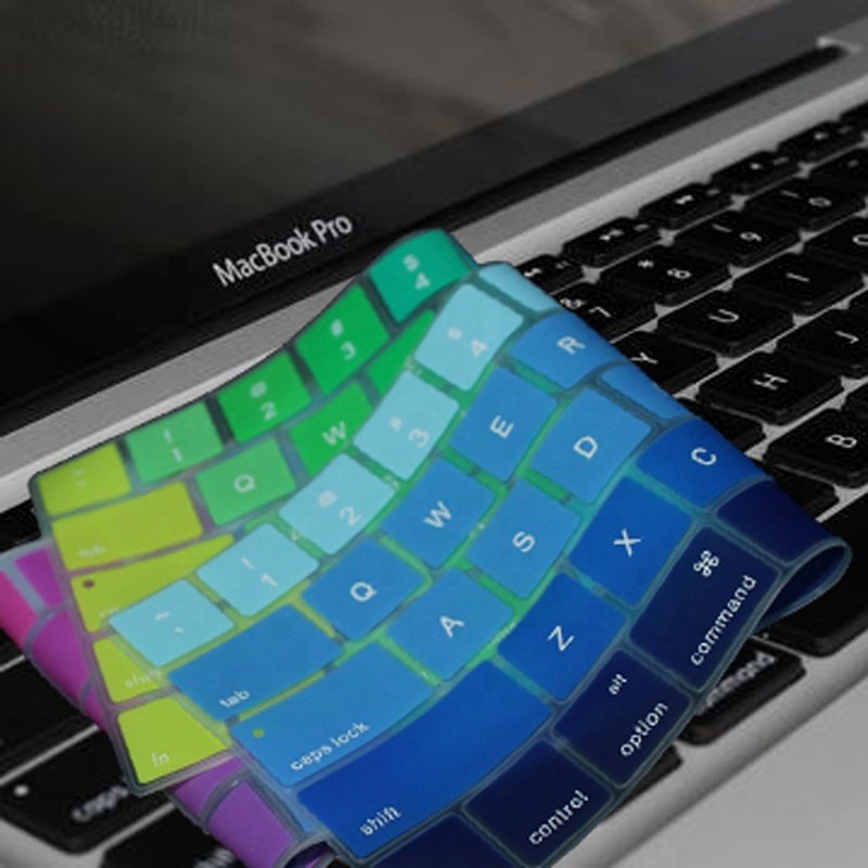 EU version wholesale colorful silicon soft keyboard cover for laptop