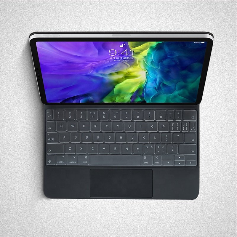 EU version wholesale colorful silicon soft keyboard cover for laptop