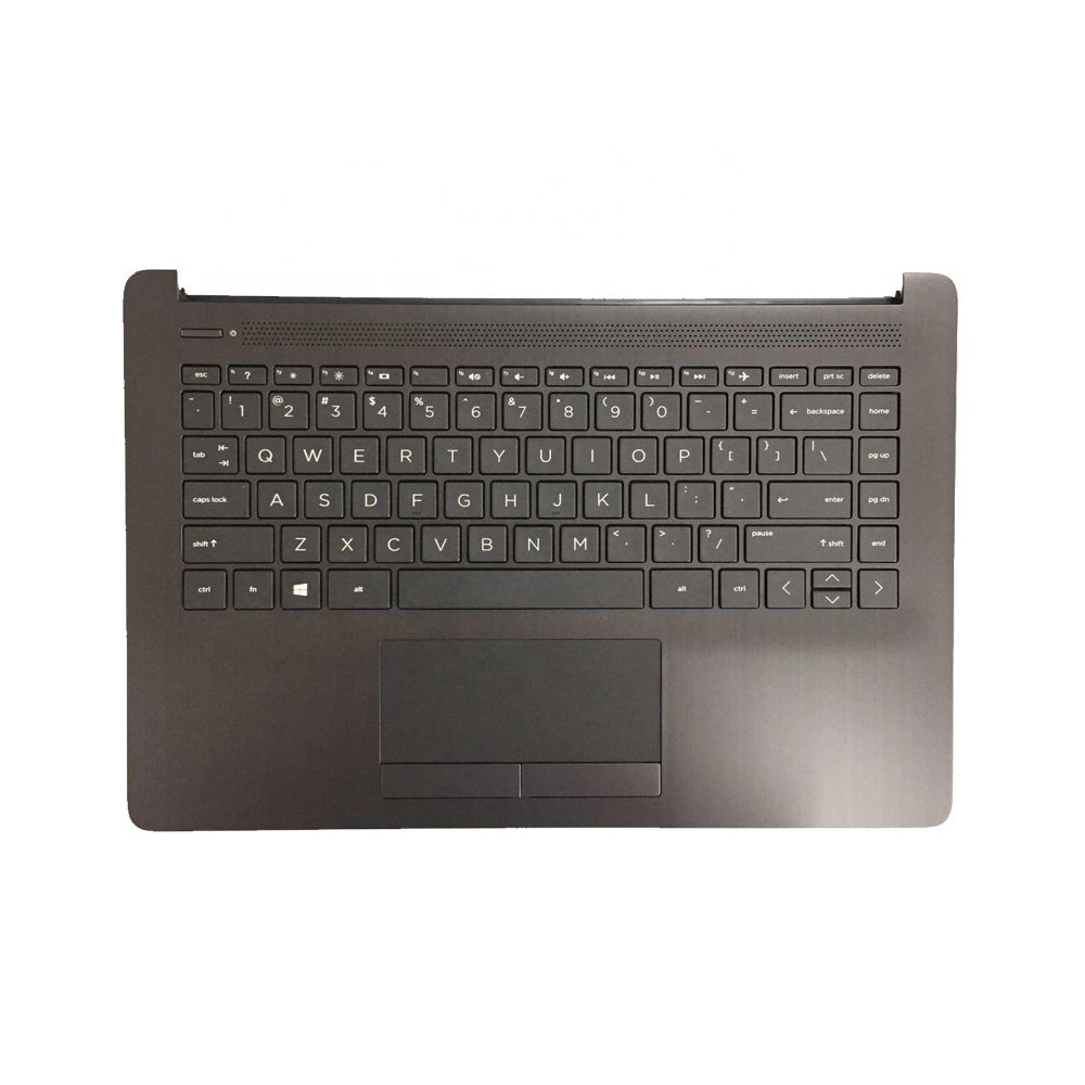 Palmrest for laptop for HP 240-G7 245 G7 14-CM L23241-001 top case upper cover with keyboard touch pad grey