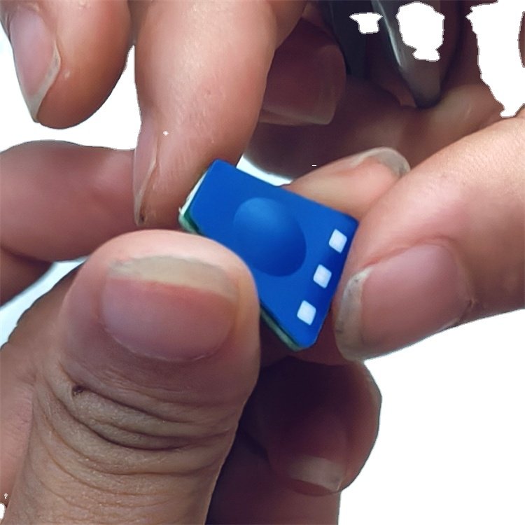 mini PCB membrane switch keypad with LEDs and embossed metal dome button
