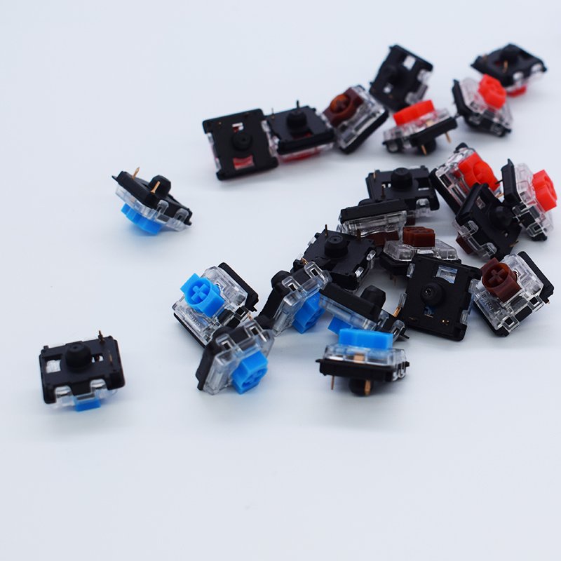 GATERON KS-33 brown red blue DIY RGB SMD Customized Hot swap Laptop newly arrival gaming mechanical Low profile keyboard switch