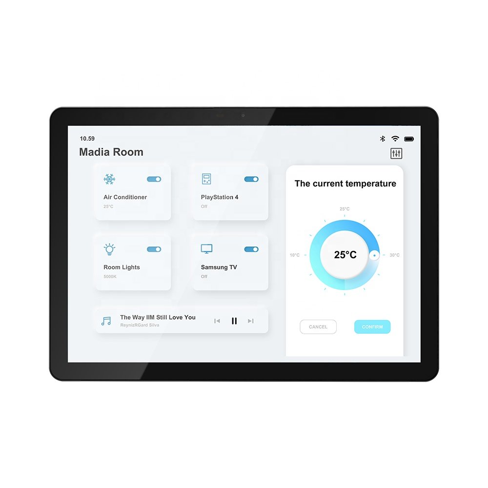 Mounted tablet matter thread smart home control panel rugged tablet android nfc tablet touch screen displays zigbee smart switch