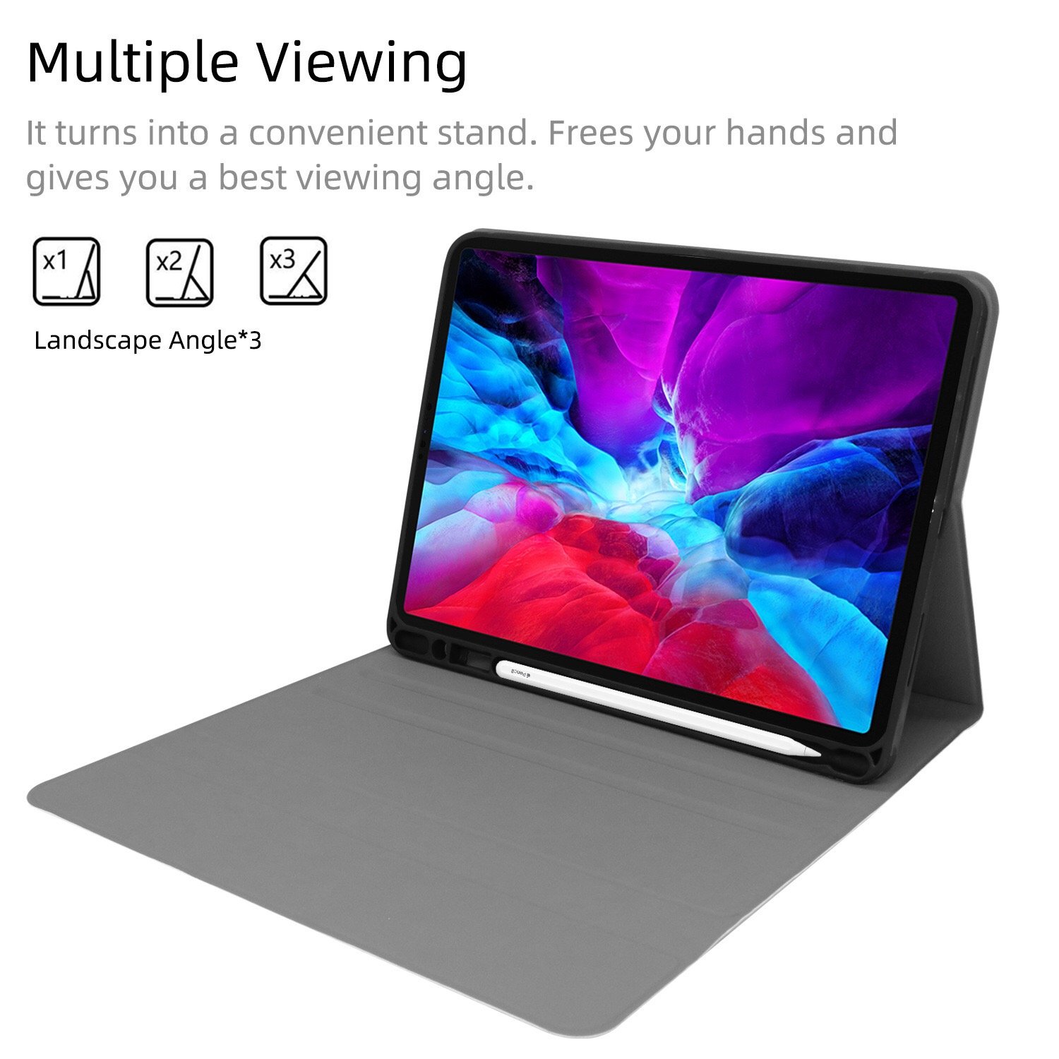 Wireless Keyboard Cover for iPad Pro 11 2021 2020 pencil slot holder Magic Smart Keyboard Case With Touchpad Trackpad
