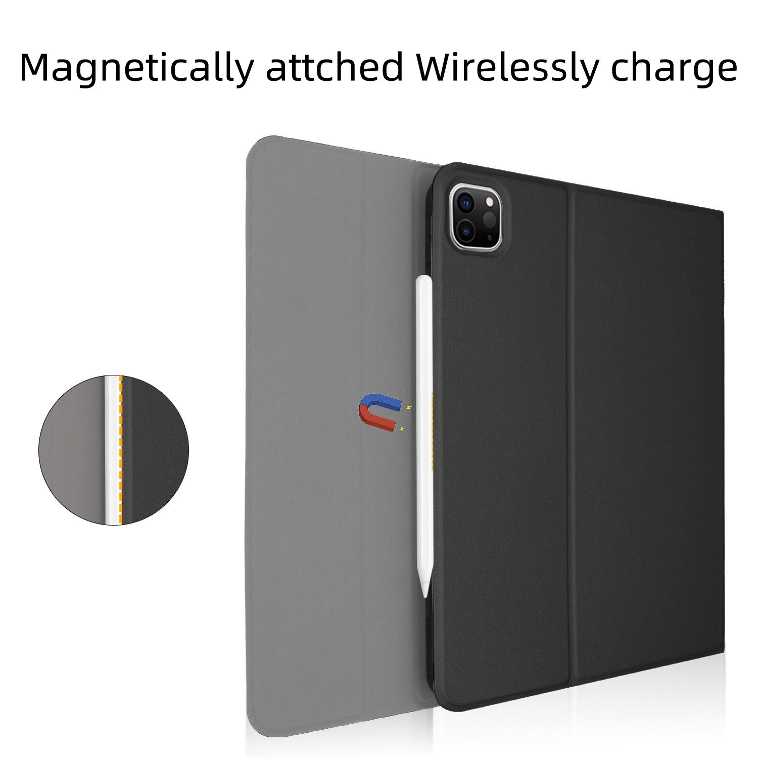 Wireless Keyboard Cover for iPad Pro 11 2021 2020 pencil slot holder Magic Smart Keyboard Case With Touchpad Trackpad