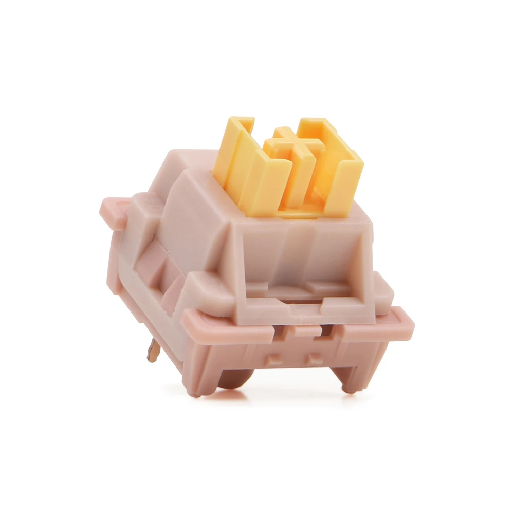 Outemu Silent Peach Switch V2 Mechanical Keyboard Silent Linear Switch 5Pin Custom Hot-swap For DIY Mechanical Switch