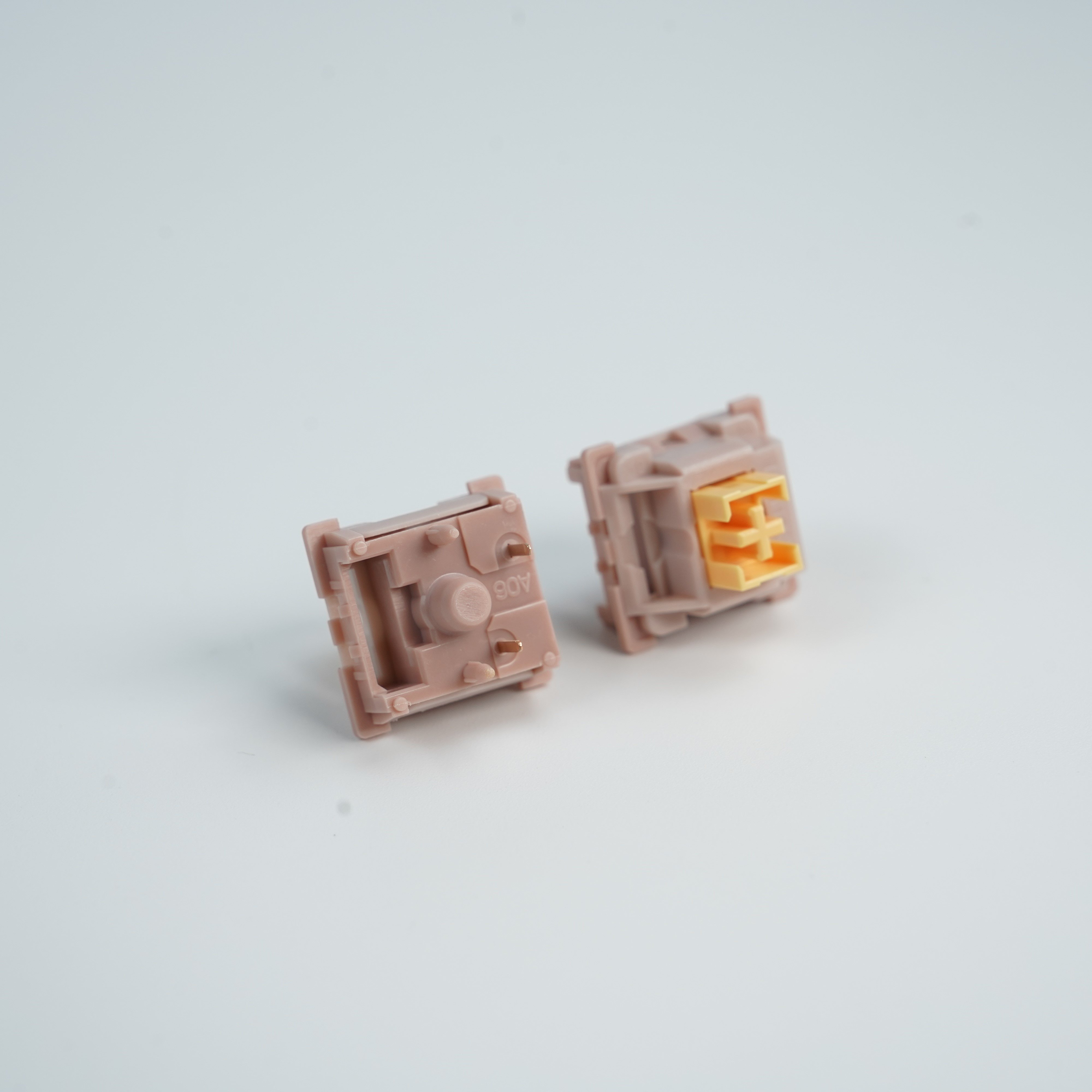 Outemu Silent Peach Switch V2 Mechanical Keyboard Silent Linear Switch 5Pin Custom Hot-swap For DIY Mechanical Switch