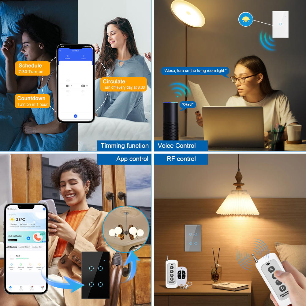 diesel generator smart home products keyboard tuya smart switch