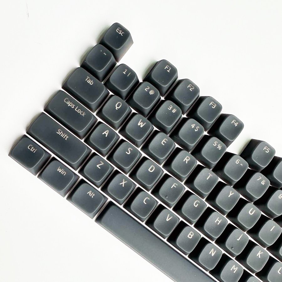 Nogi Soft Silicone Pudding Keycap PC Cherry Translucent for 60/64/84/98/108 Gaming Mechanical Keyboard MX Switch