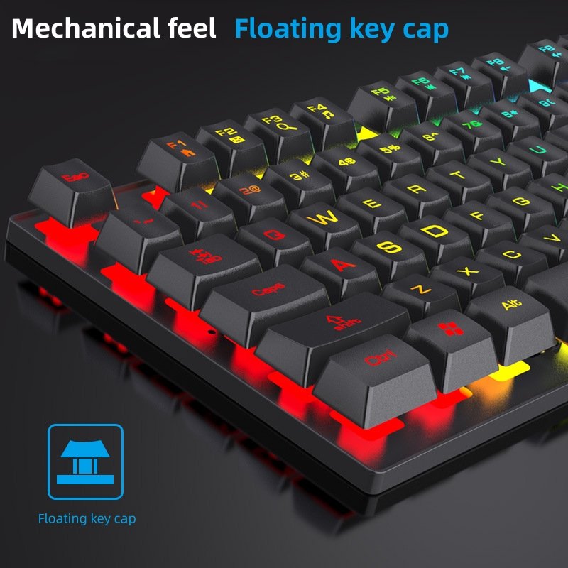Ergonomic Desktop Gaming Keyboard Panel PC with USB 3.0 Interface Membrane Mechanical Switch Button Price Key Features