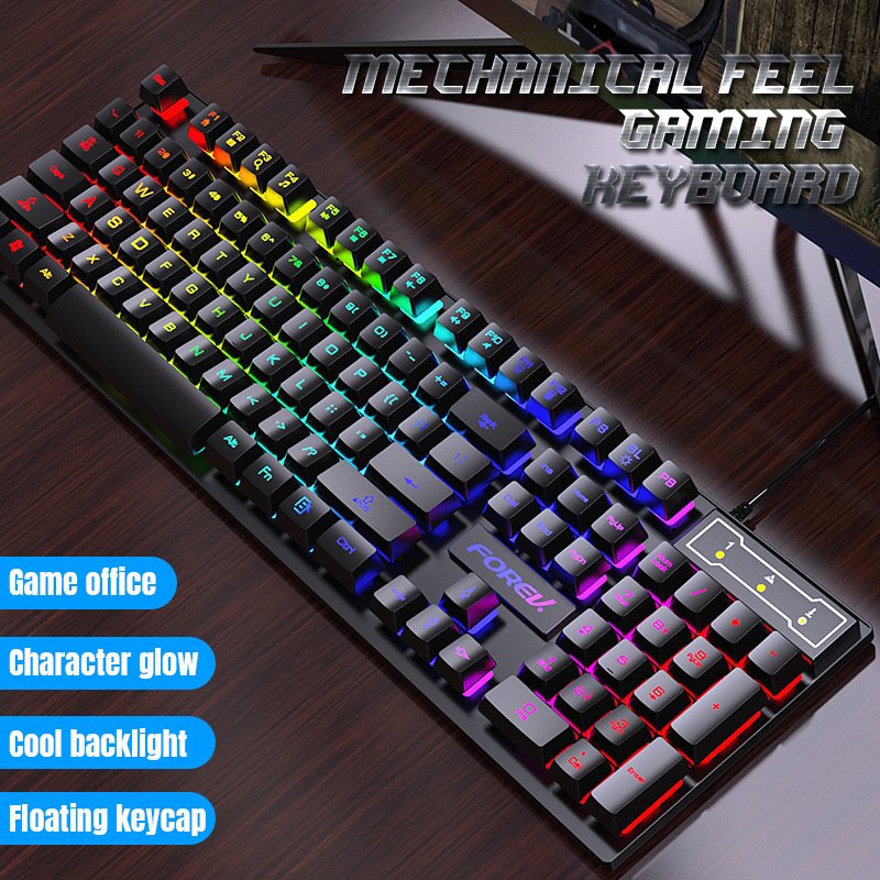 Ergonomic Desktop Gaming Keyboard Panel PC with USB 3.0 Interface Membrane Mechanical Switch Button Price Key Features