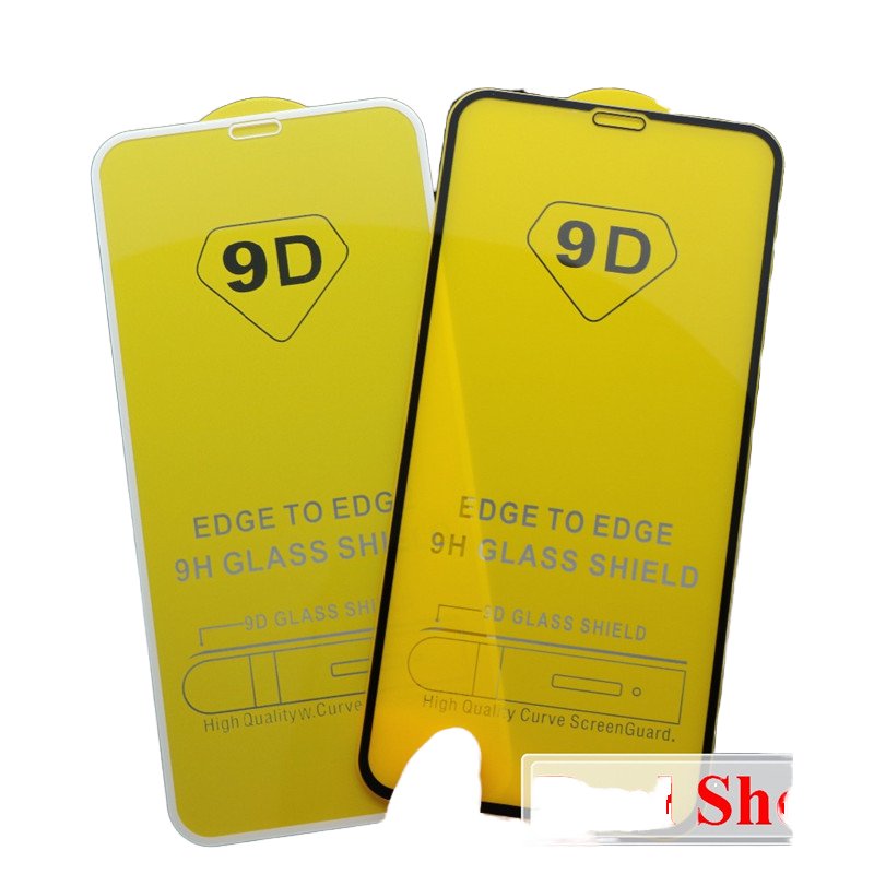 9D Full Glue Tempered Glass Screen Protector Explosion-Proof Full Cover for iPhone 15 Pro Max 14 13 12 XS XR Full Glue