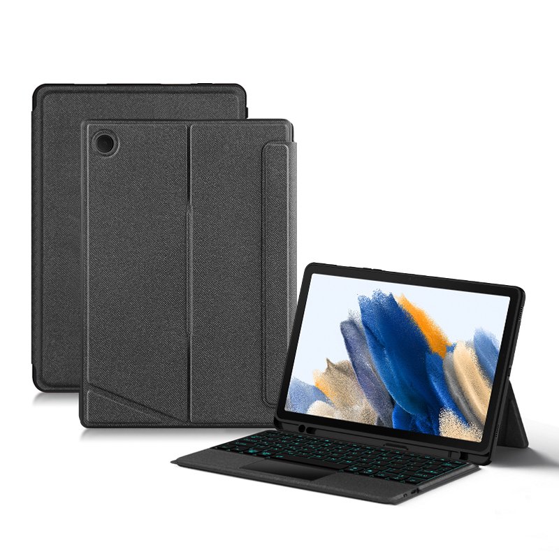 Keyboard Case For Samsung Tab S7 S8 PLUS S7FE 12.4 A8 X205 A7 T500 S6 Lite Keyboards Magnetic Cover With Pencil Holder