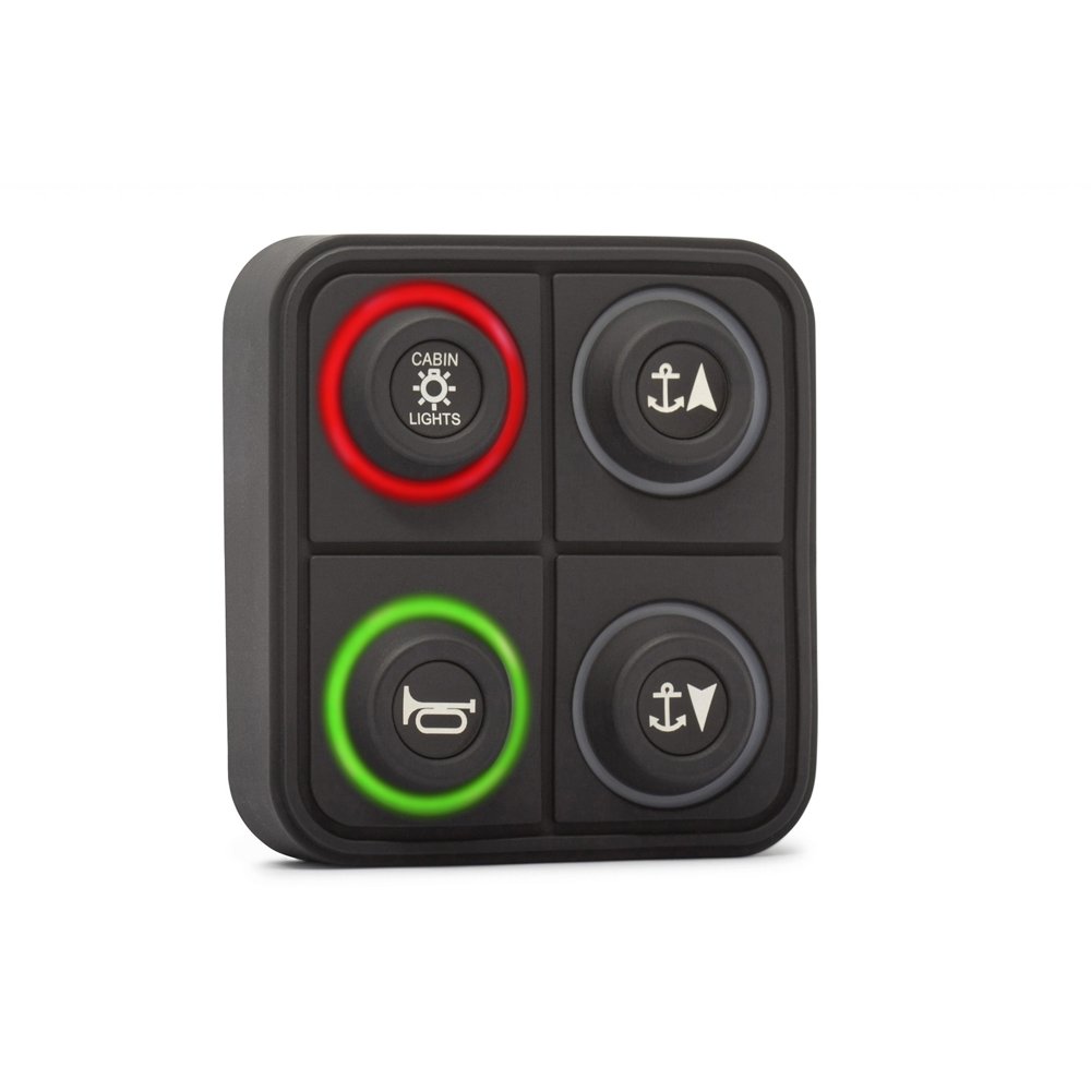 2x2 Keypad RGB Illuminated Keyboard with Silicone and Rubber Buttons for Mobile Phones Mechanical & Gaming Keyboards