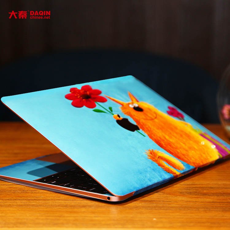 Daqin Custom PC Keyboard Cover Back Skin Cutting Laptop Stickers Laptop Skin Printing Keyboard Sticker