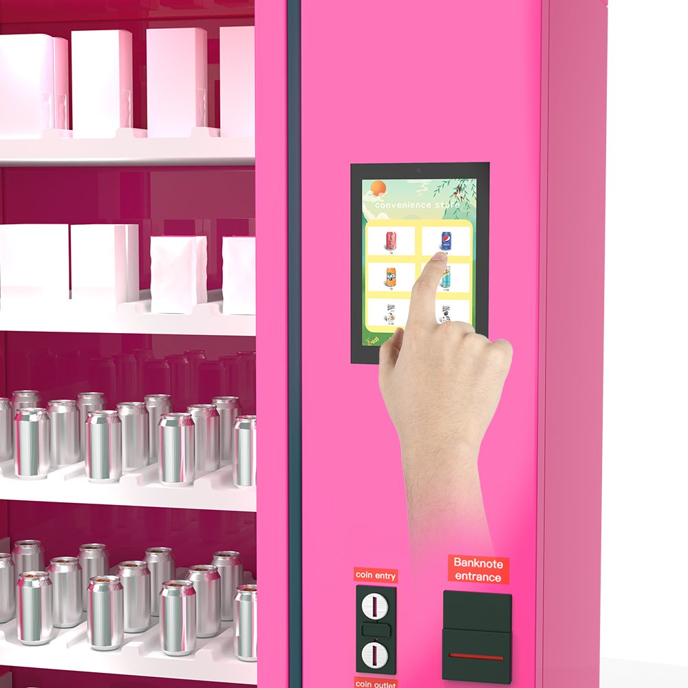 HMI Kiosk 8/10 Inch NFC-Enabled Tap to Pay Embedded in Beverage Drink Snack Vending Machine Android Tablet