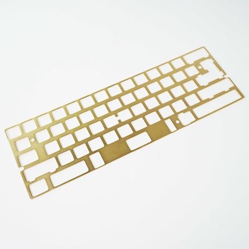 Machining Precision custom Multicolor anodized Aluminum keyboard plate Cnc machining Mechanical Keyboard case panel cover