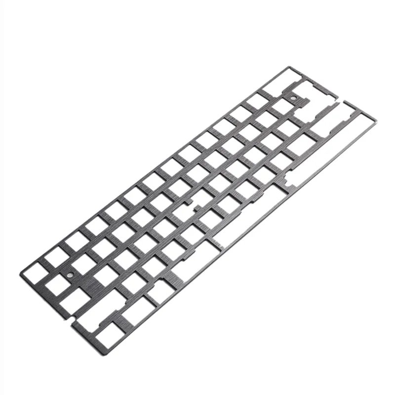 Machining Precision custom Multicolor anodized Aluminum keyboard plate Cnc machining Mechanical Keyboard case panel cover